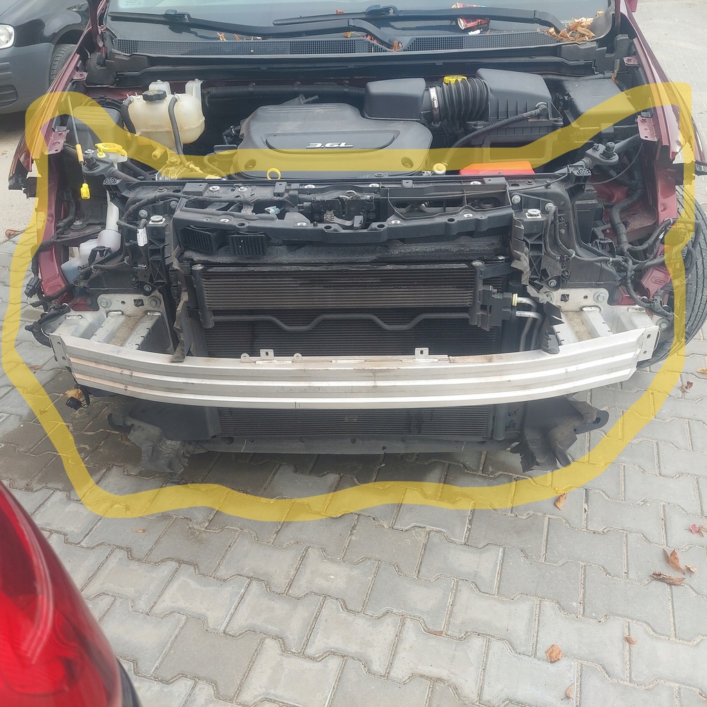 фото №1, Chrysler pacifica 16-25r pas передній + радіатор комплект