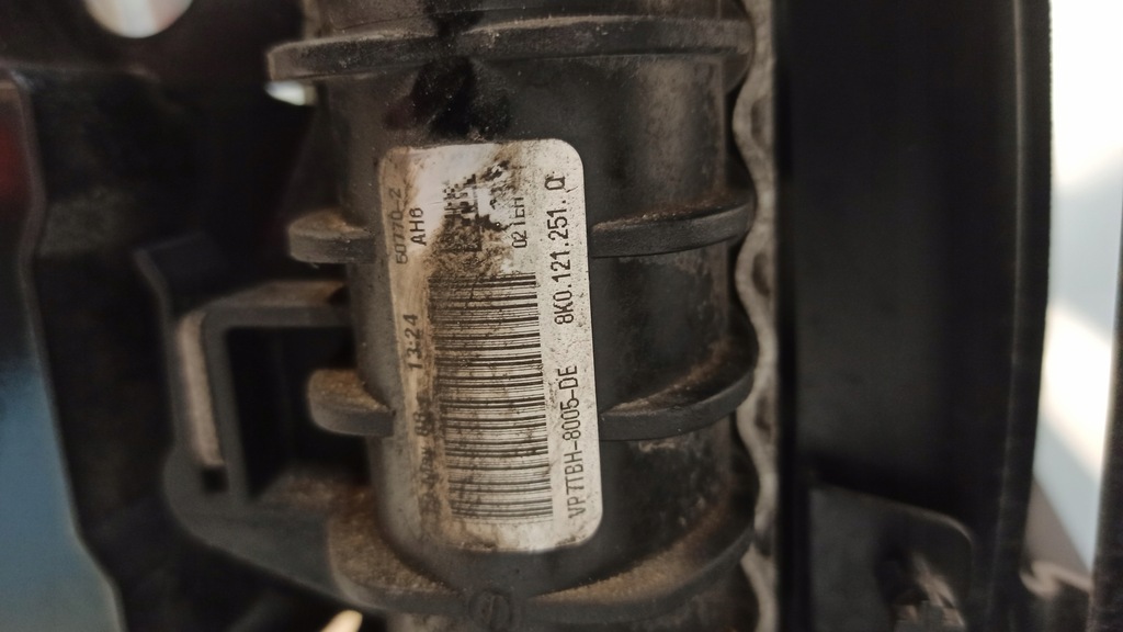 фото №12, Audi a5 8t радіатор вентилятор pas передній 2.7td