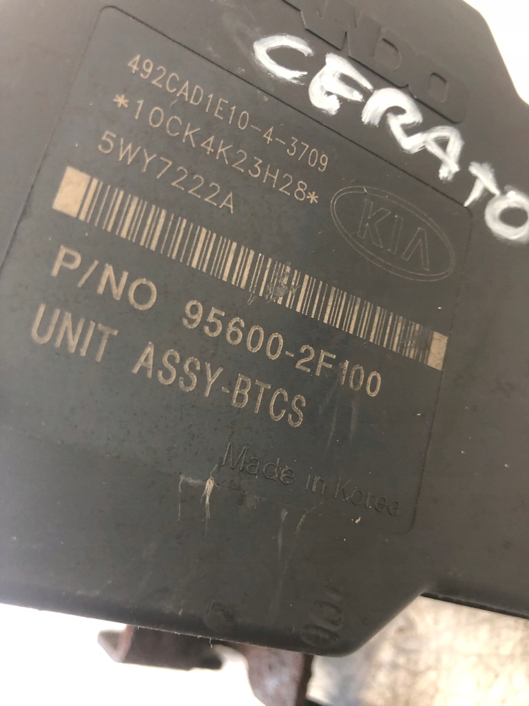 фото №5, Насос abs kia cerato 95600-2f100 58920-2f100