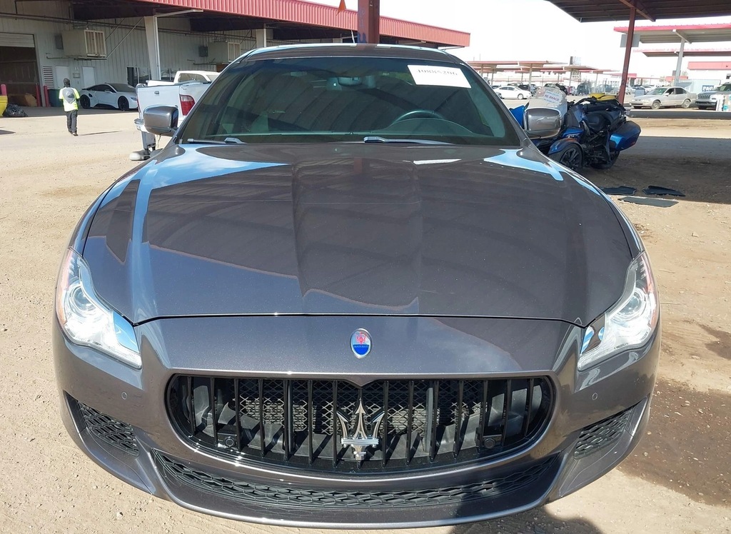 фото №7, Капот крышка двигателя kpl. идеальное состояние w цвет maserati quattroporte vi 2013-