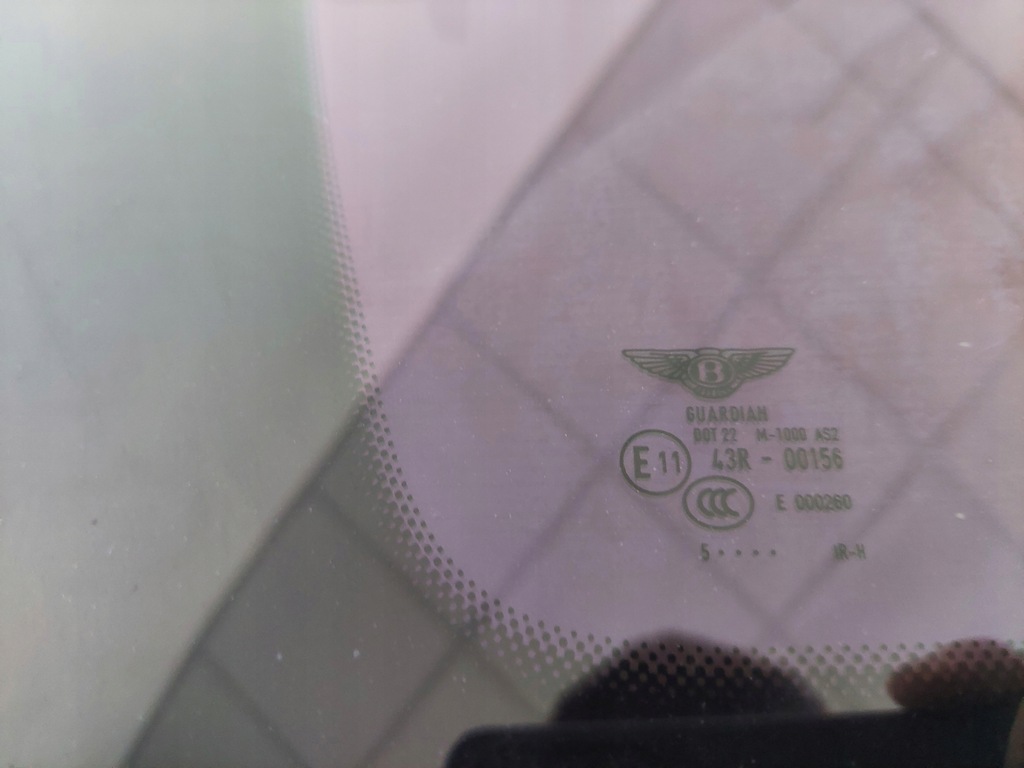 фото №6, Скло задня задня 3w5845051e bentley continental flying spur 2005