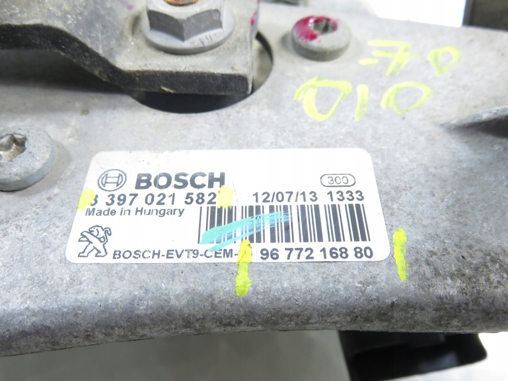 фото №5, Механизм дворник peugeot 308 ii 3397021582 9677216880 0390241584