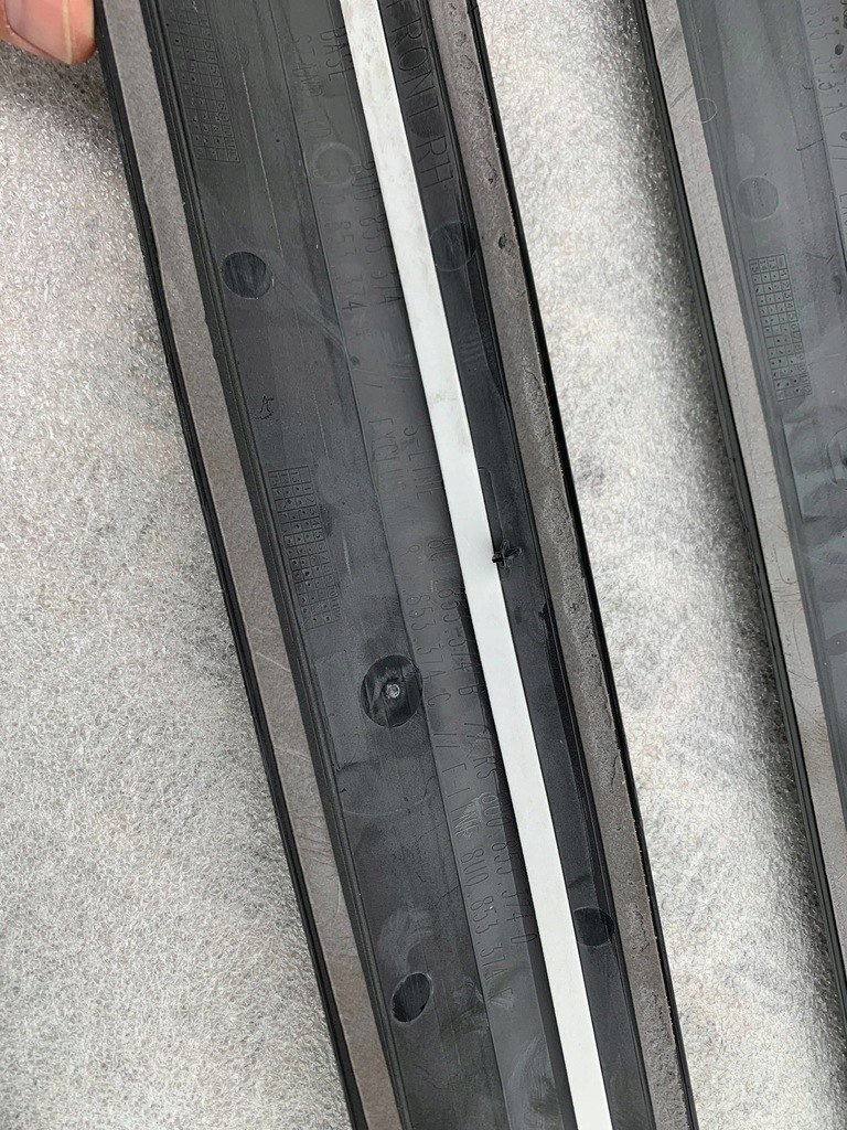 фото №9, Audi q3 rsq3 2011-18 комплект молдинг поріг передня накладки накладки