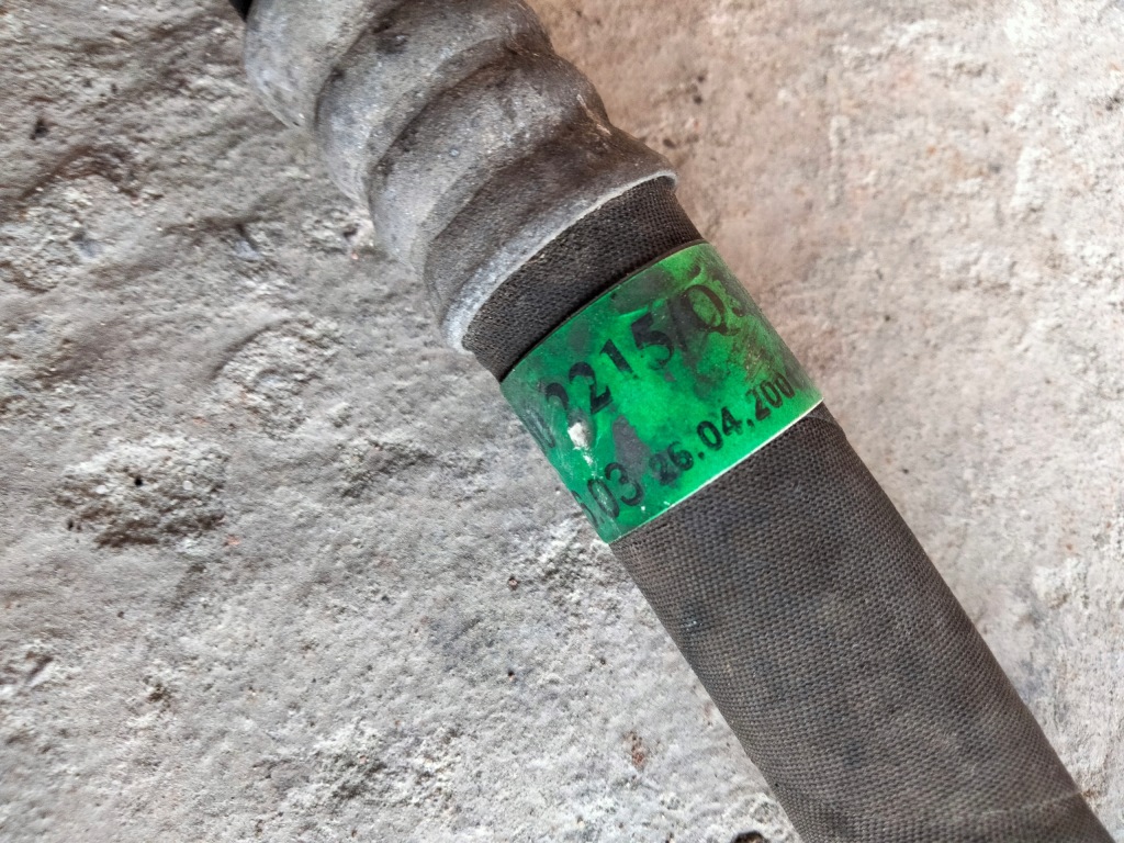 фото №5, Шланг кондиціонера mercedes vito w638 2.2 cdi a6388302215