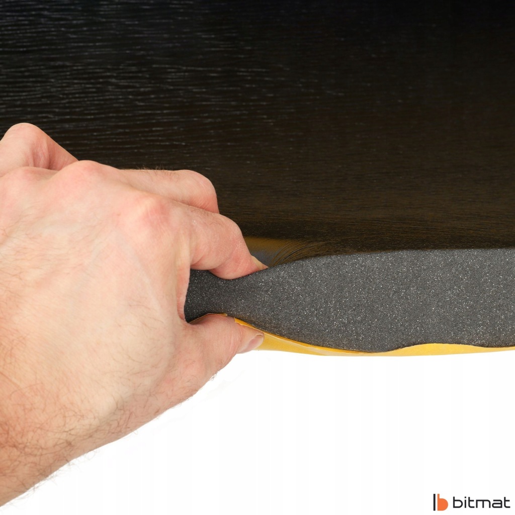 Мат пена шумоизоляционная trudnopalna 5cm 50x100cm губка samoprzylepna плита Цена