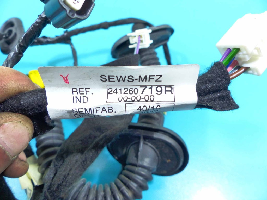 фото №4, Электропроводка жгут дверь задняя правая renault captur i