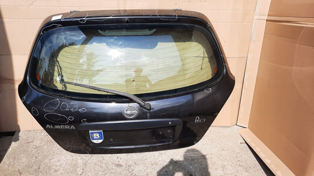 фото №1, Крышка багажника задняя nissan almera 01r hb
