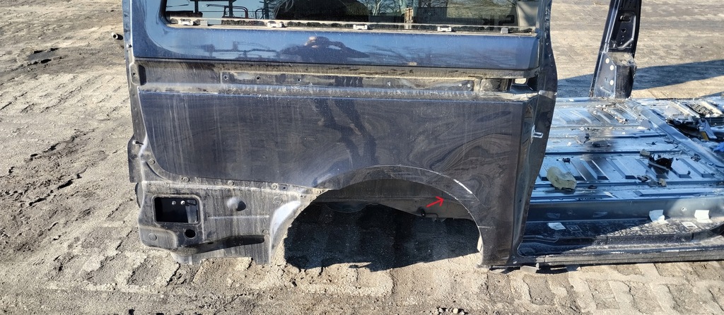 фото №6, Крыло правый задняя четверть bok mercedes v-klasa w447 long 19r