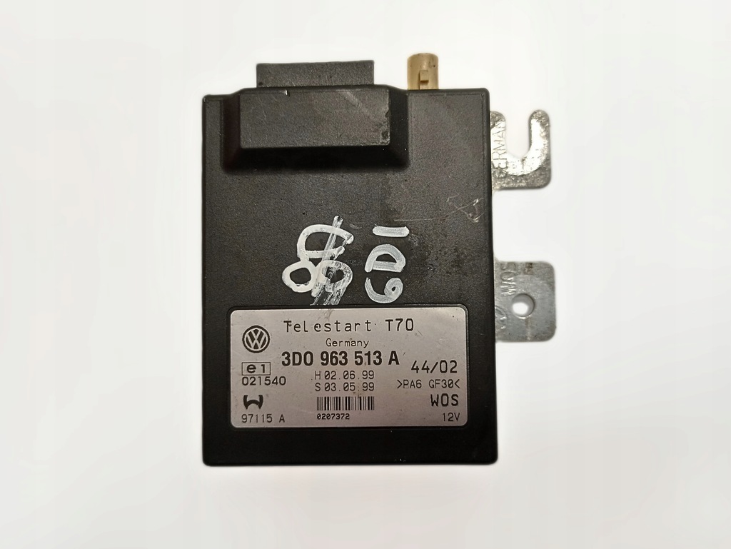 фото №1, Audi a8 d3 блок керування модуль webasto 3d0963513a