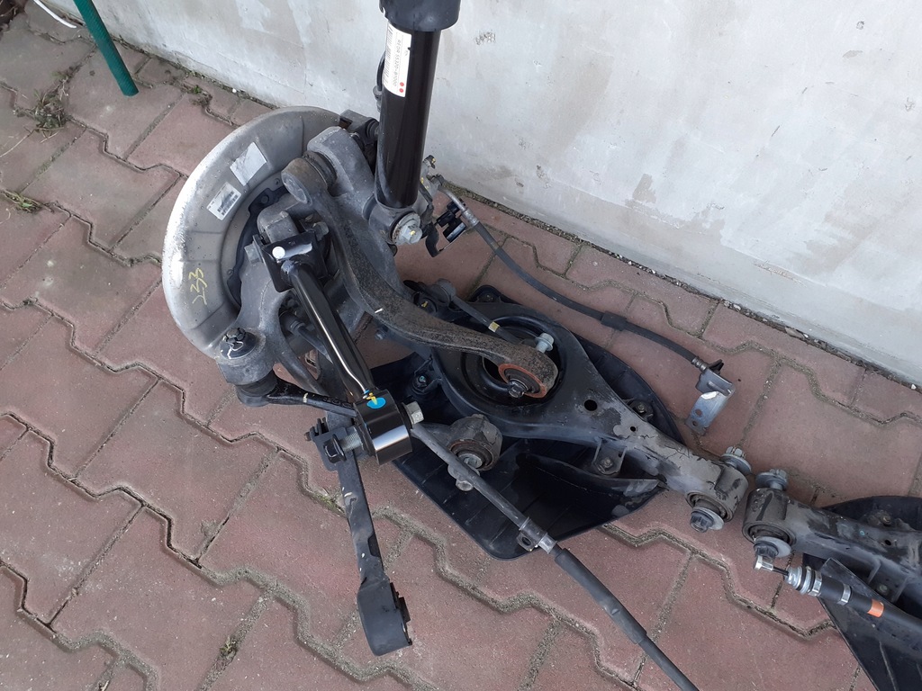 фото №6, Genesis g80 3.8 awd 2015- підрамник підрамник балка підвіска перед задня