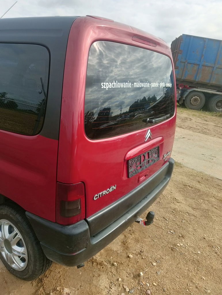 фото №1, Четверть задняя задняя левая крыло citroen berlingo 1 2002