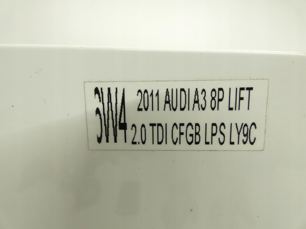 Купить Бампер задняя задний audi a3 8p lift 3d hatchaback 08-12r s-line ly9c