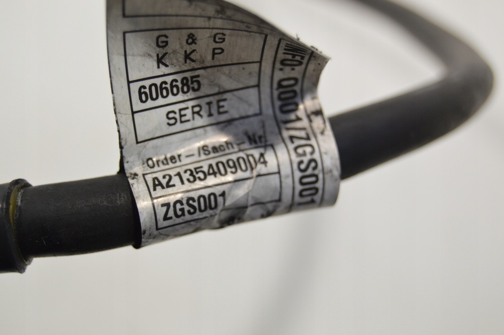 фото №9, Шланг массовый плюсовой mercedes w213 e klasa 2055457440 2135409004