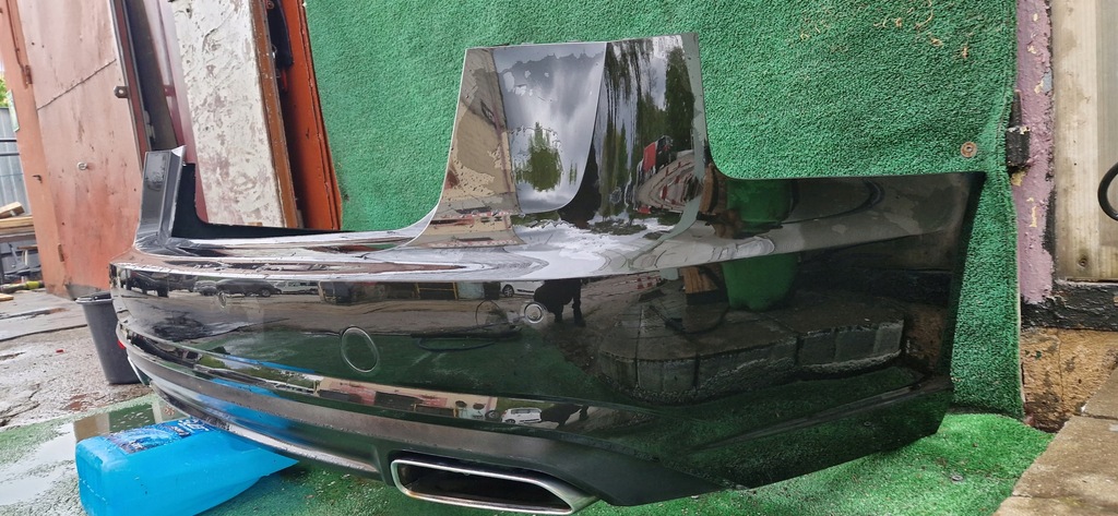 фото №11, Audi a6 c7 lift 4g бампер задня ly8x