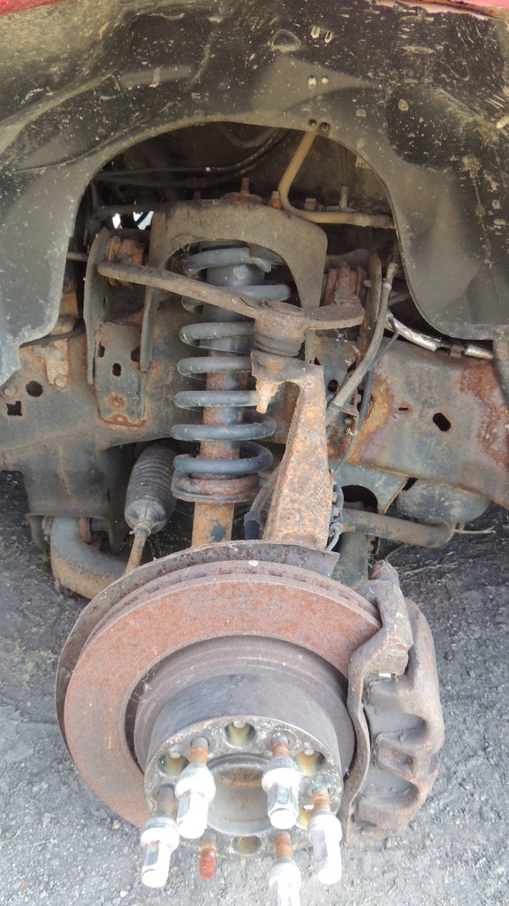 фото №4, Амортизационная стойка правый поворотный кулак ступица суппорт ford f150 09-14