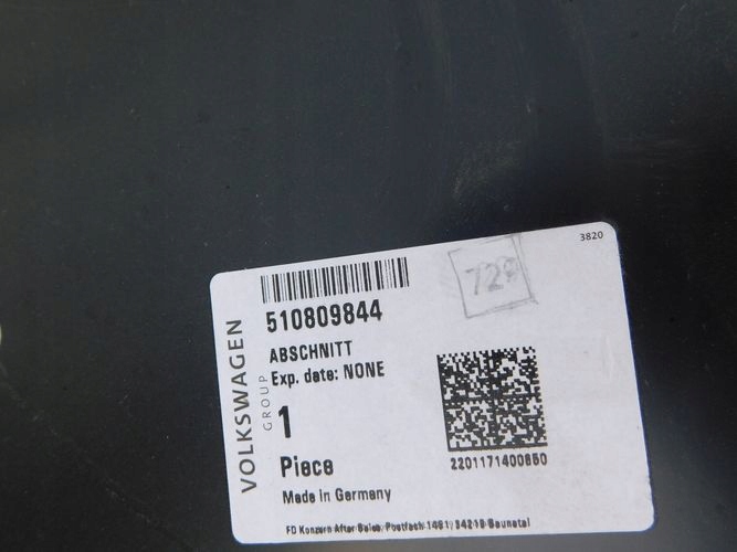 фото №5, Vw golf sportsvan крыло правый задний задняя