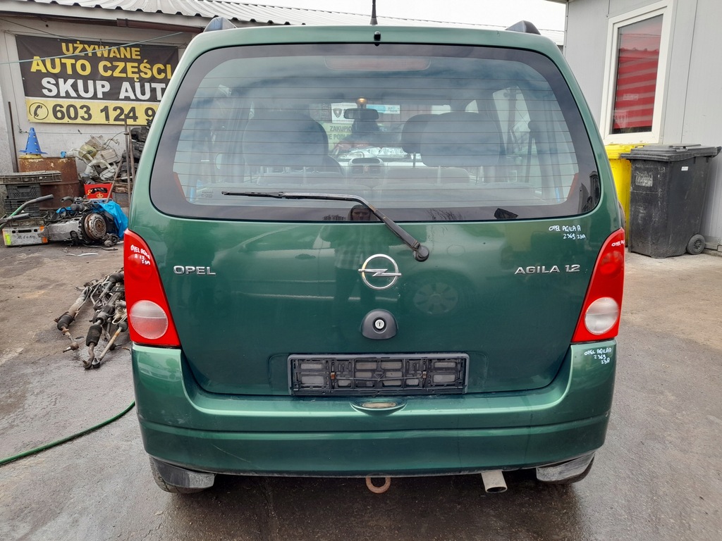 фото №15, Opel agila a бампер задня задній задній z369 65u