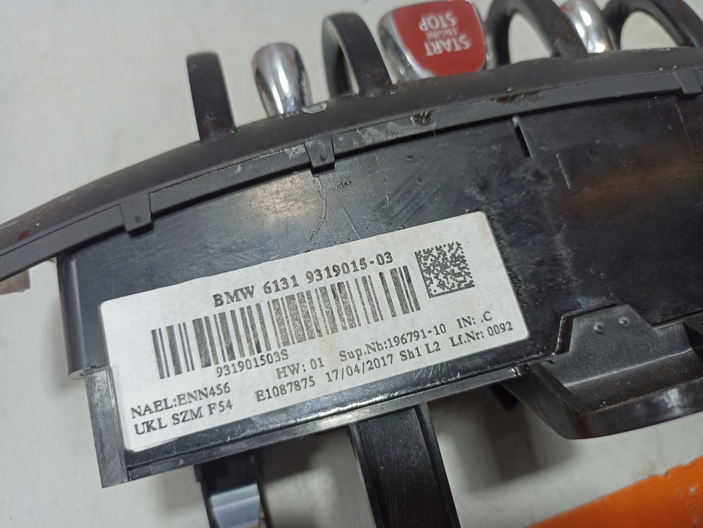 фото №3, Mini clubman s f54 кнопка запуск стоп 9319015