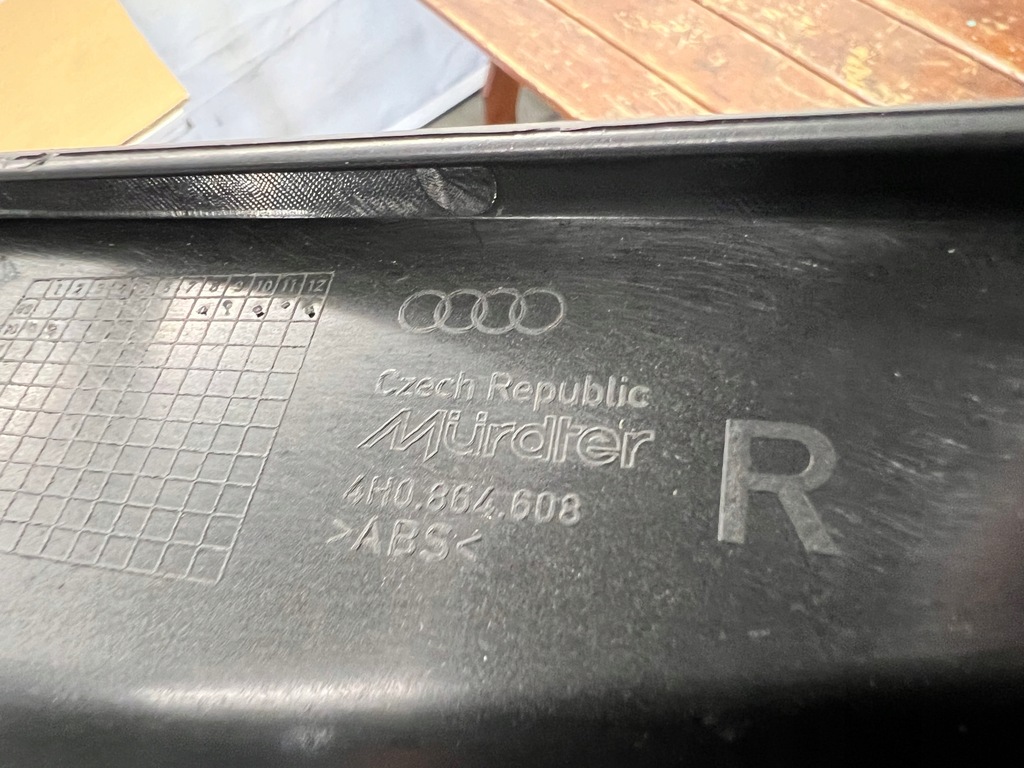 фото №8, Audi a8 d4 защита порог правый задняя