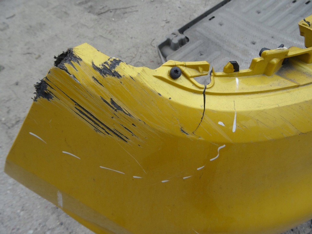 фото №4, Renault clio iv 4 бампер задняя задний с защита трубы rs