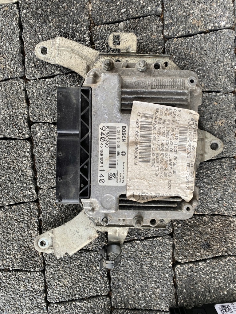 фото №1, Бортовий комп'ютер двигуна alfa romeo 0281015951