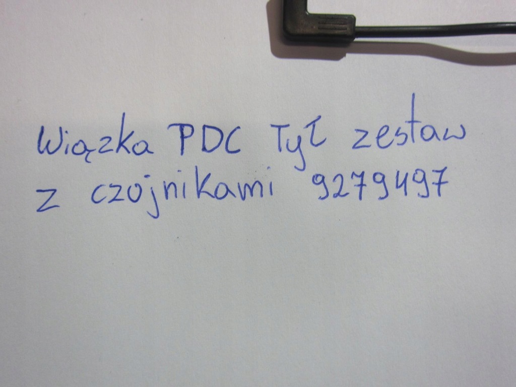 фото №12, Bmw f10 f06 жгут pdc датчики парковки задние белый alpinweiss 9336380