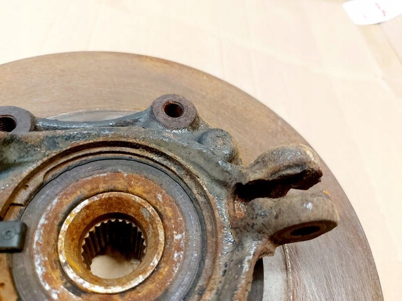 фото №8, Citroen ds3 1.6 thp амортизационная стойка левый поворотный кулак левая ступица амортизатор