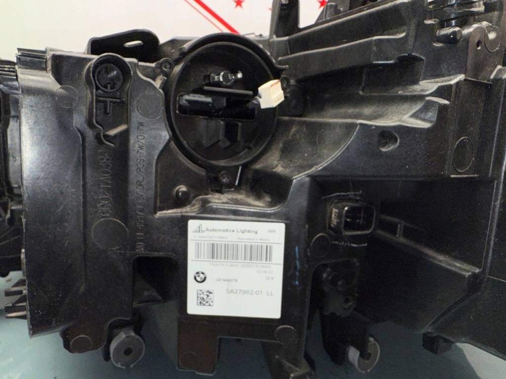 Bmw x5 g05 x6 g06 фара перед правый  bmw led черный с подсветкой Оригинал