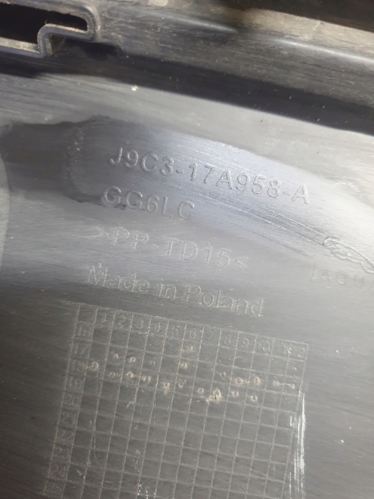 фото №12, Jaguar e-pace накладка спойлер бампер dol задня задня j9c3-17a958-a