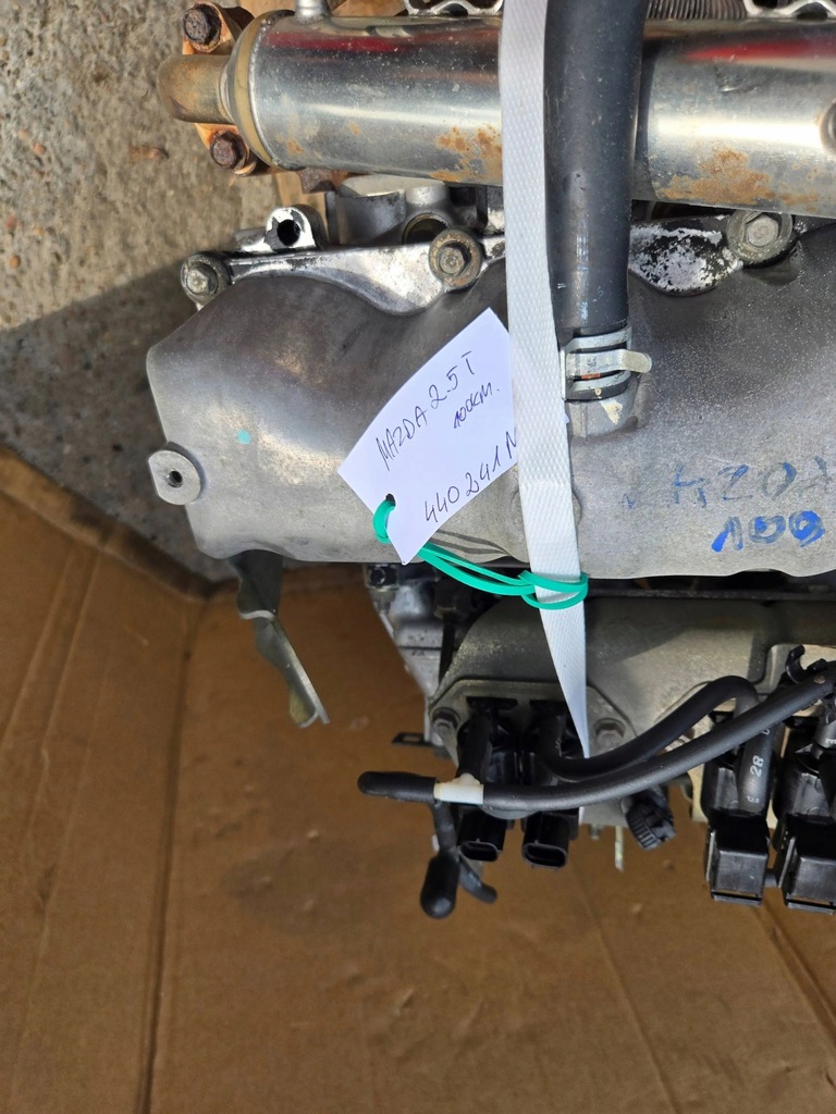 фото №7, Двигатель kompletny mazda b2500 ford ranger 2.5tdci wlae nr440241m