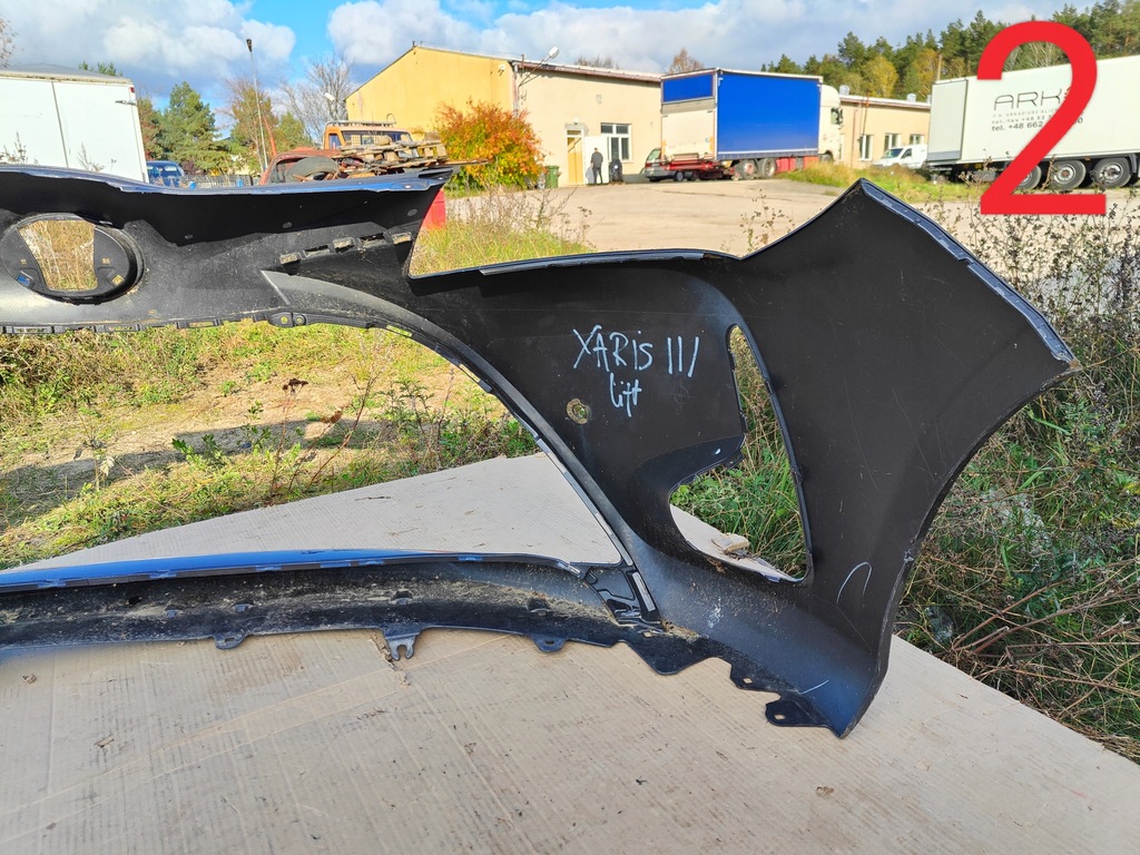 фото №8, Бампер перед toyota yaris iii lift