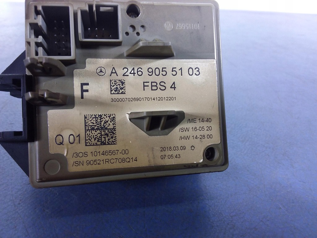 фото №4, Mercedes a w176 замок зажигания ключ вкладка замка