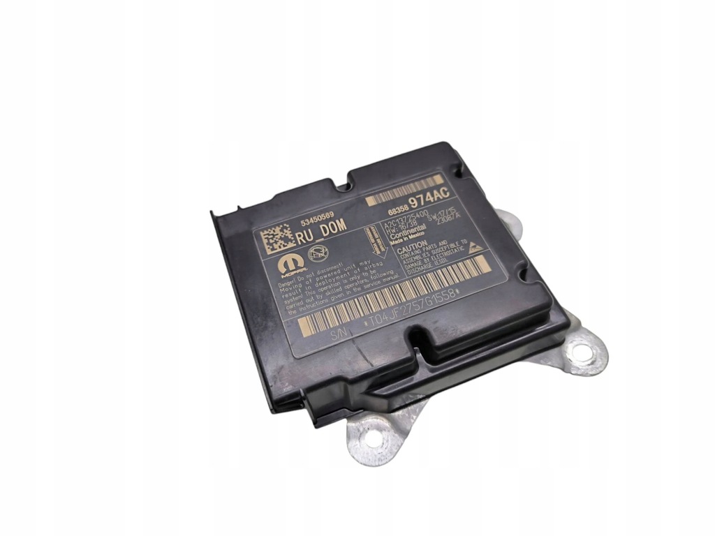 фото №1, Chrysler pacifica 2018 блок керування / модуль подушка безпеки