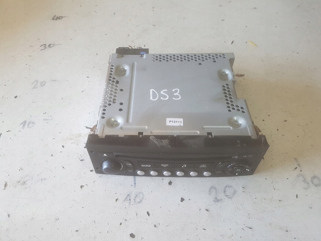 фото №2, Citroen ds3 09-16r радио cd радиопроигрыватель