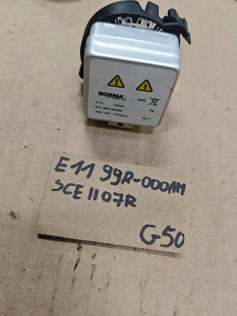 фото №1, Стартер розпалювач ксенон e1199r-000am renault scenic 2 ii lift 2006 - 2009 r