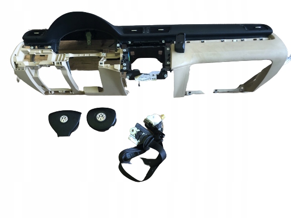 фото №1, Passat b6 панель приладів панель приладів консоль подушка безпеки ремені eur