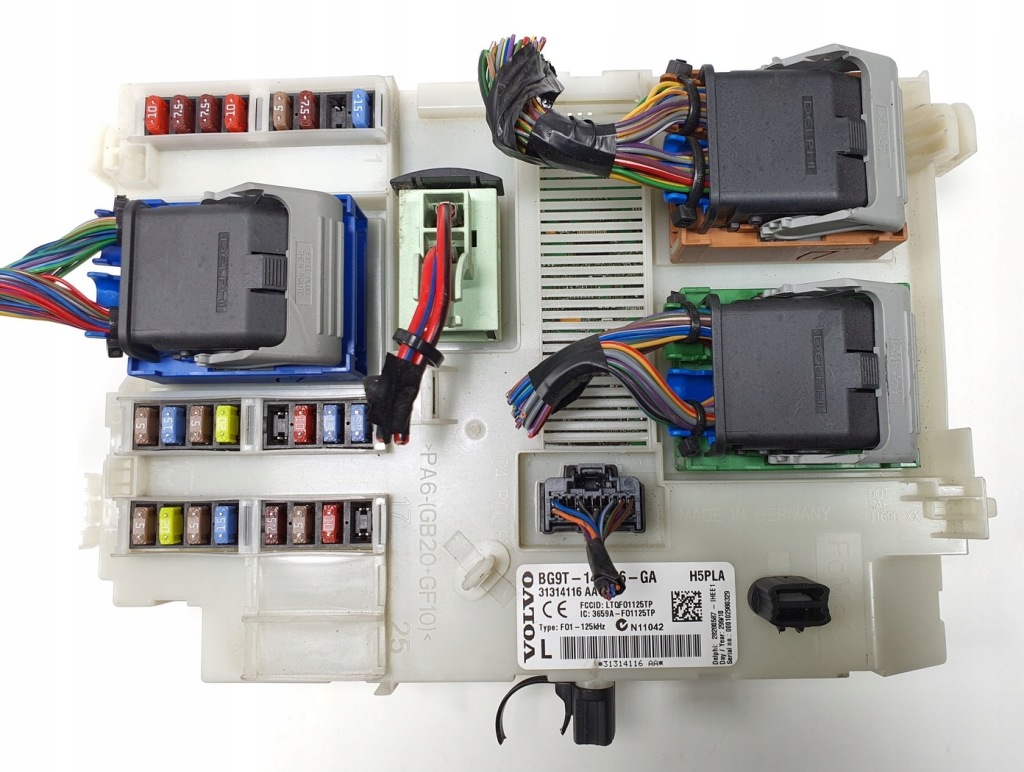 фото №1, Модуль блок управления bsi volvo v60 xc60 s60 ii 31314116