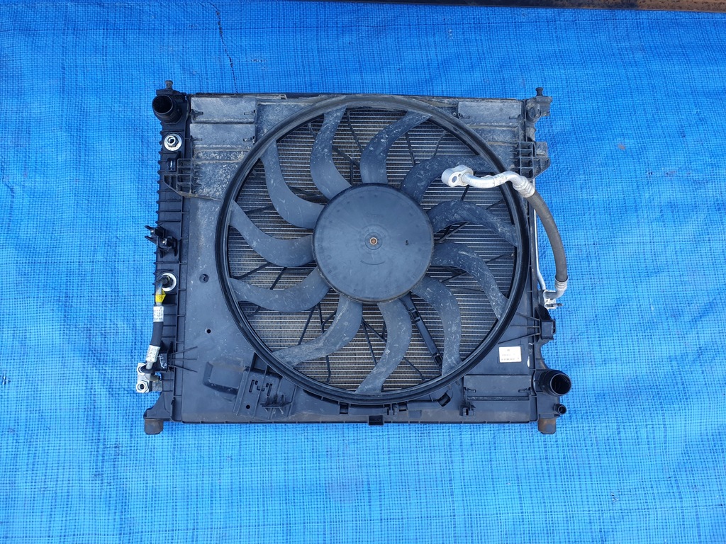 фото №1, Mercedes m w166 2011-2015 вентилятор радиатора