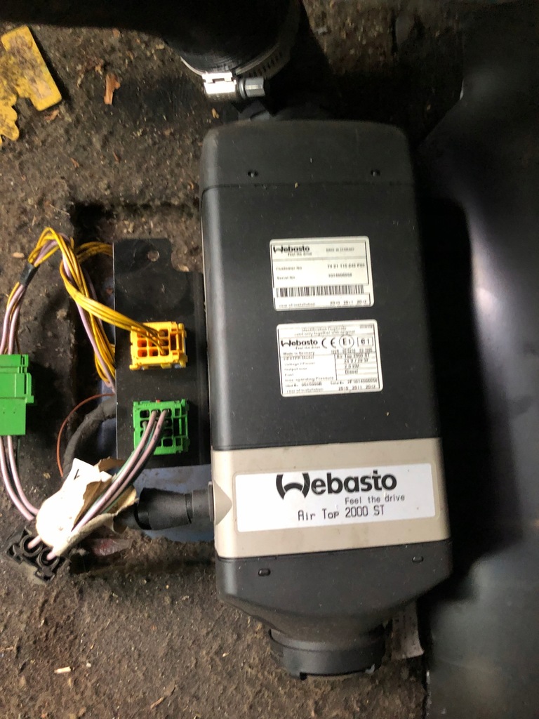 фото №1, Webasto dewasto air top 2000st adr renault premium midlum dxi volvo fl fe