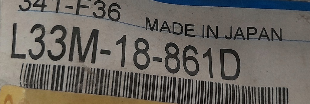 фото №4, Датчик лямбда-зонд mazda 3 bk/bl l33m18861d