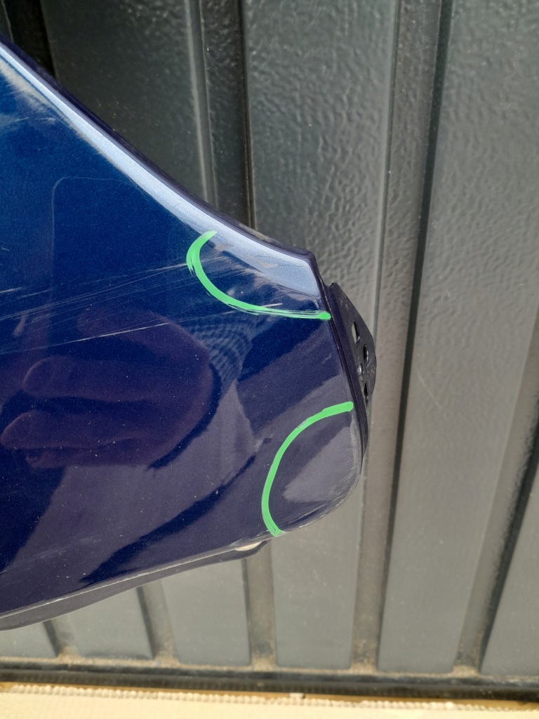 Крило перед передній правий audi a3 8v0 8v0821092 Зі Шроту