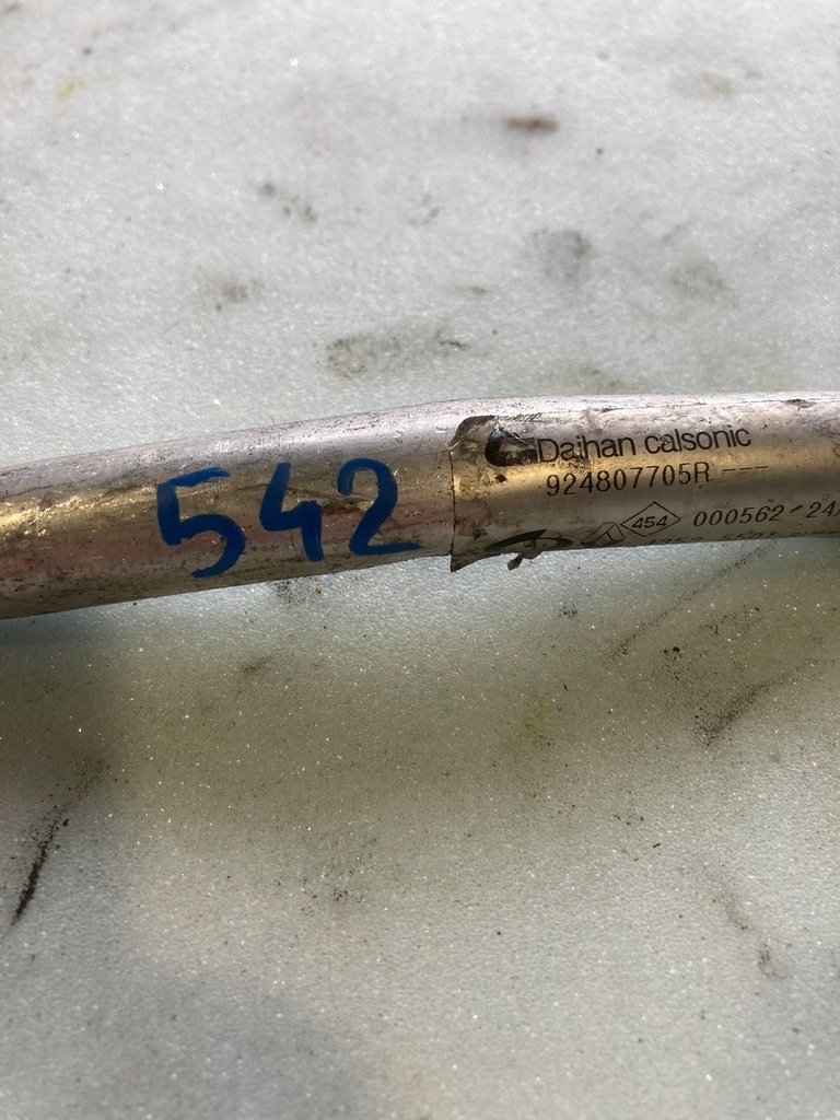 фото №2, Renault koleos ii 2.0 dci шланг труба кондиционера 924807705r