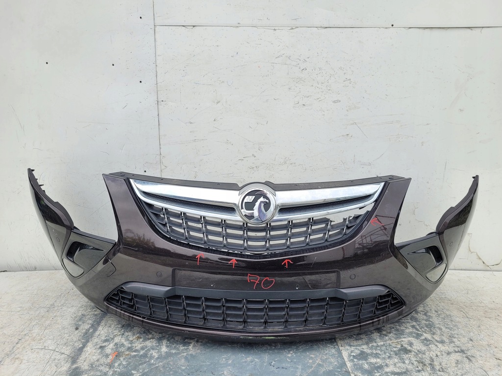 фото №1, Opel zafira c pdc бампер перед передній
