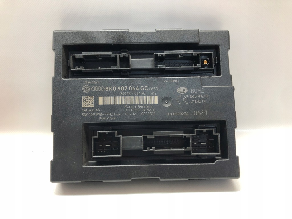 фото №1, Audi a4 b8 a5 8k0907064gc модуль комфорту оригінал