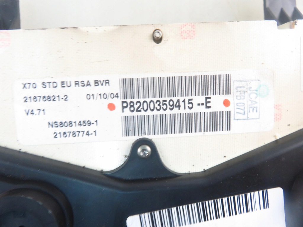 фото №10, Лічильник renault master ii fd 2.5 dci 100 - g9u 754 p8200359415e