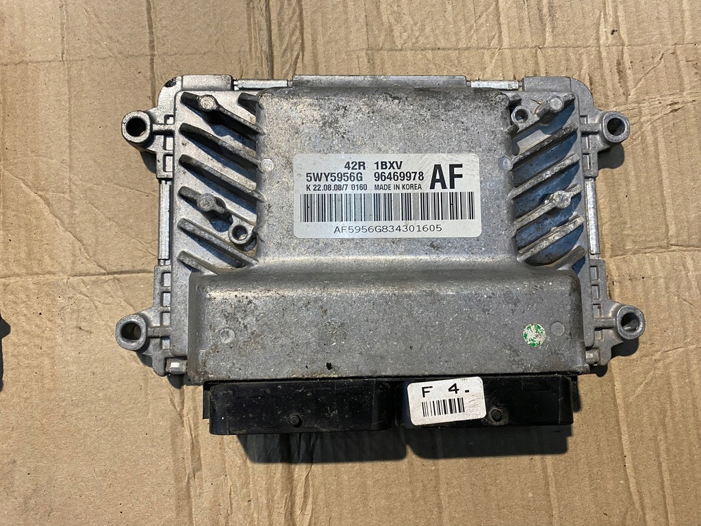 фото №1, Chevrolet aveo kalos бортовий комп'ютер блок керування 96469978