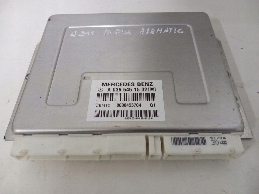 фото №1, Mercedes w211 модуль блок управления airmatic a0365451532