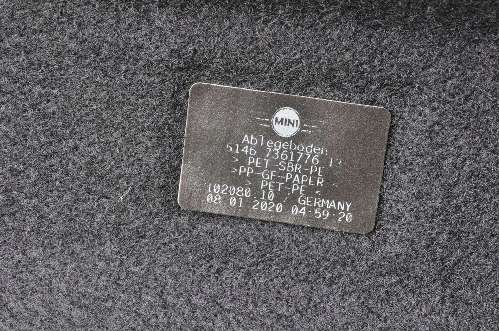 фото №8, Mini f57 полиця задня багажника 7361776