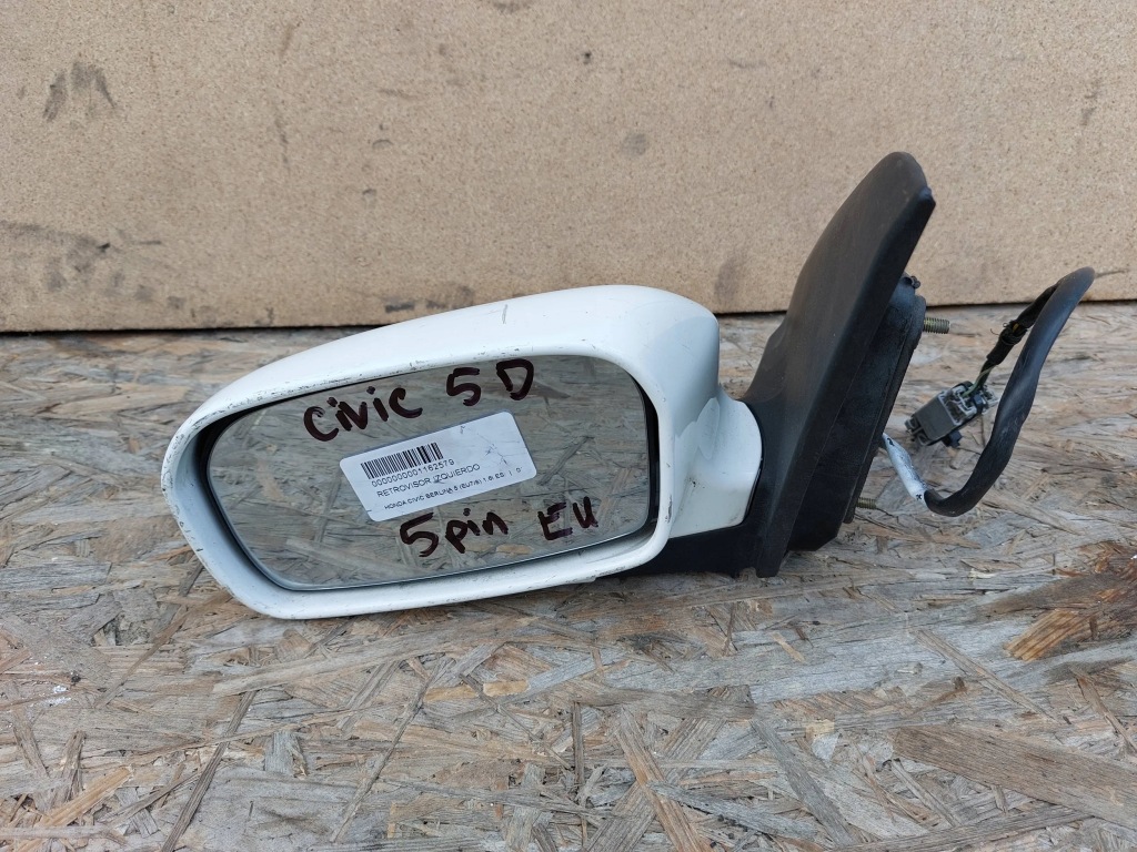 фото №1, Зеркало левая honda civic vii 01-03 5d