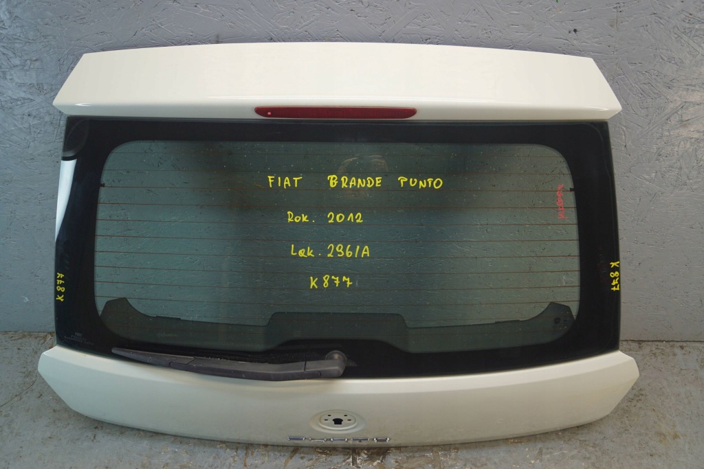 Fiat grande punto evo кришка багажника задня 296/a k877 в Україні